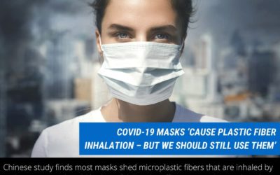 Covid-19 masks ‘cause plastic fibre inhalation – but we should still use them’