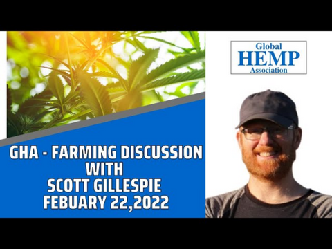 Farming Discussion “Regenerative Agriculture” with Guest Scott Gillespie